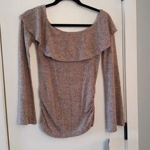 Brand new pink ruffled top